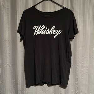 Whiskey Distressed Top